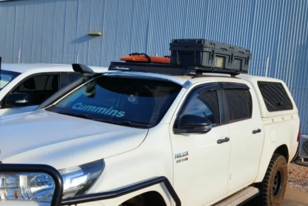 Sunvisor Toyota Hilux Oct 2015 onwards Solid Windscreen Sunvisor